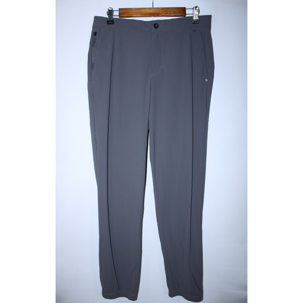 Vuori Men's Medium Gray Stretchy Fleet Sport Joggers S #V444